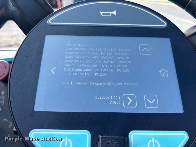 image for item ET7304 Tennant M17 floor scrubber