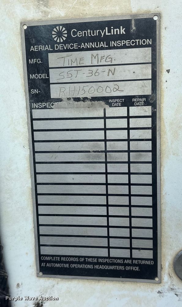 image for item ET7318 2016 Ford F450 Super Duty bucket truck