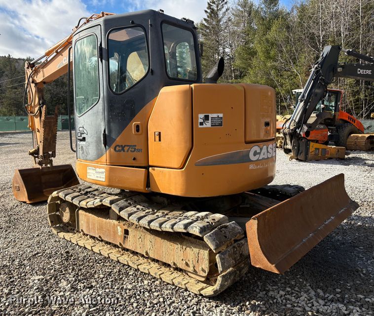 image for item ET8618 2012 Case CX75SR excavator