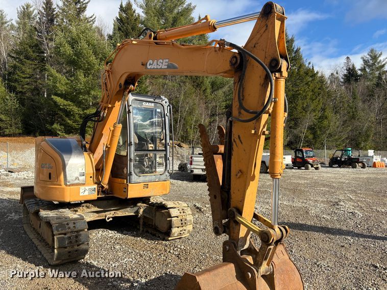 image for item ET8618 2012 Case CX75SR excavator