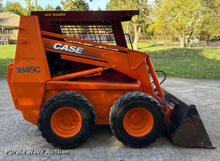 image for item EU5390 1993 Case 1845C skid steer loader