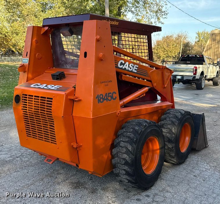 image for item EU5390 1993 Case 1845C skid steer loader