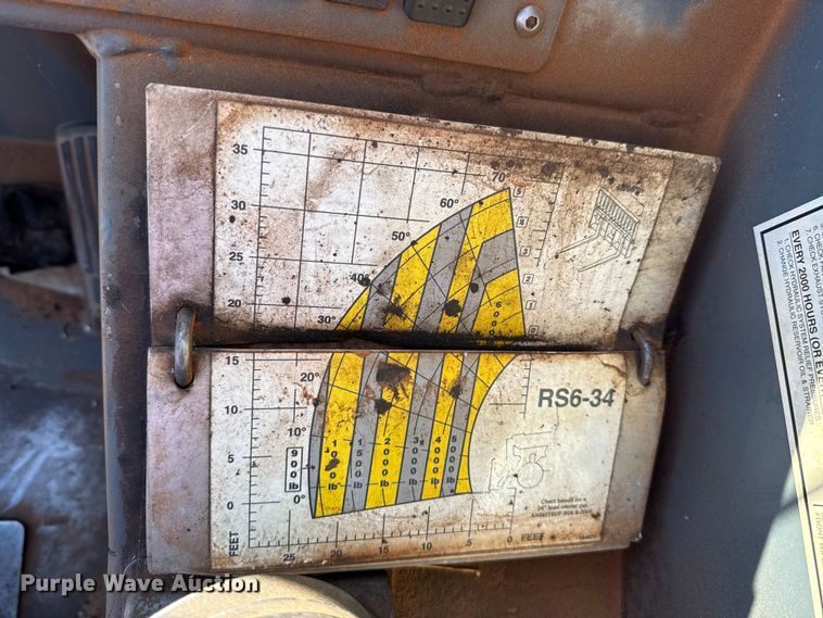 image for item EU5398 2008 Gehl RS6-34 telehandler