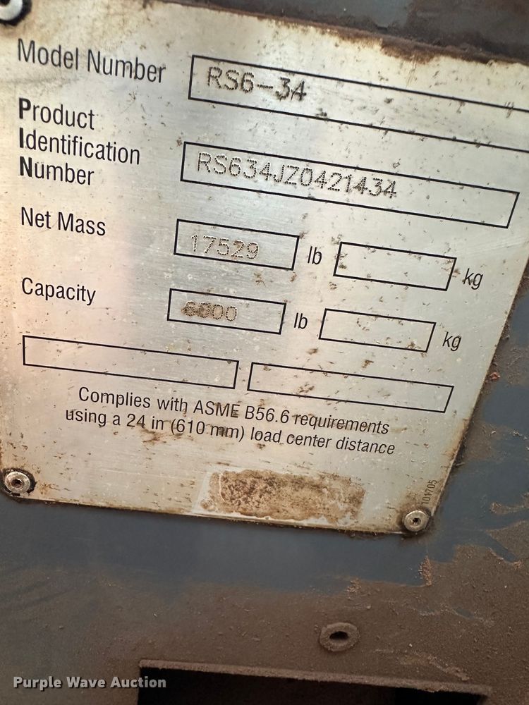 image for item EU5398 2008 Gehl RS6-34 telehandler