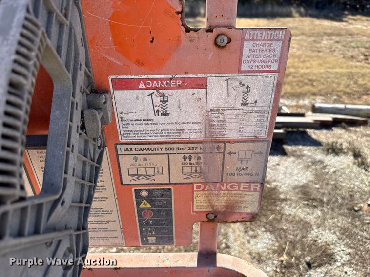 image for item EU5402 2017 JLG 1930ES scissor lift