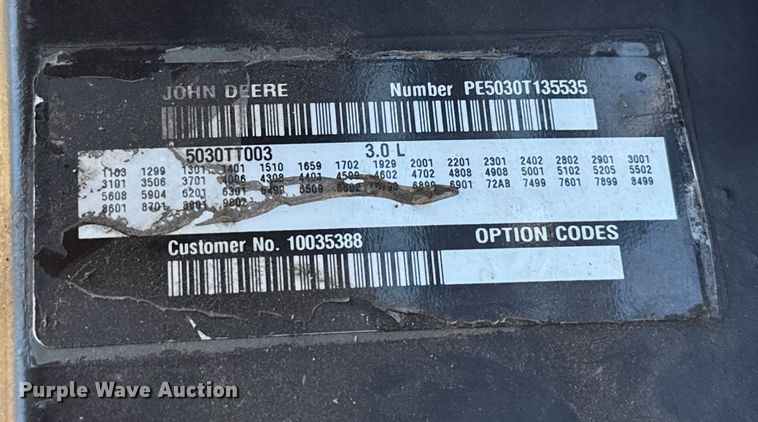 image for item EU5405 2008 John Deere 304J wheel loader