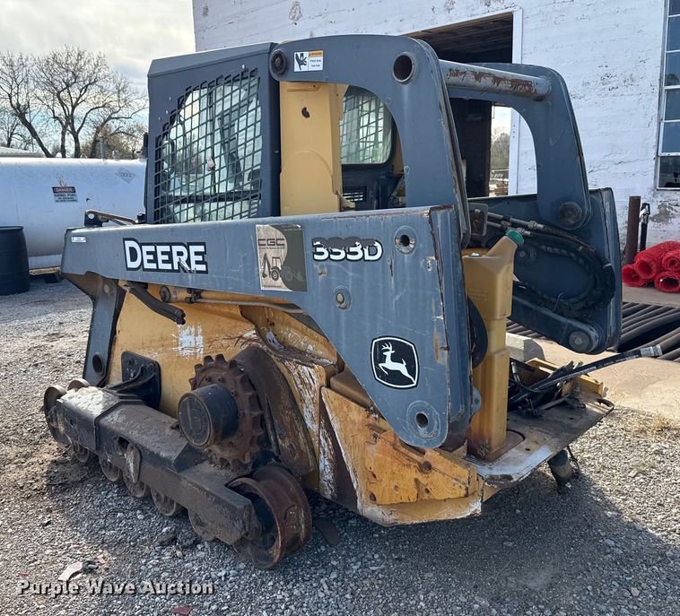 image for item EU5422 2011 John Deere 333D tracked skid steer loader