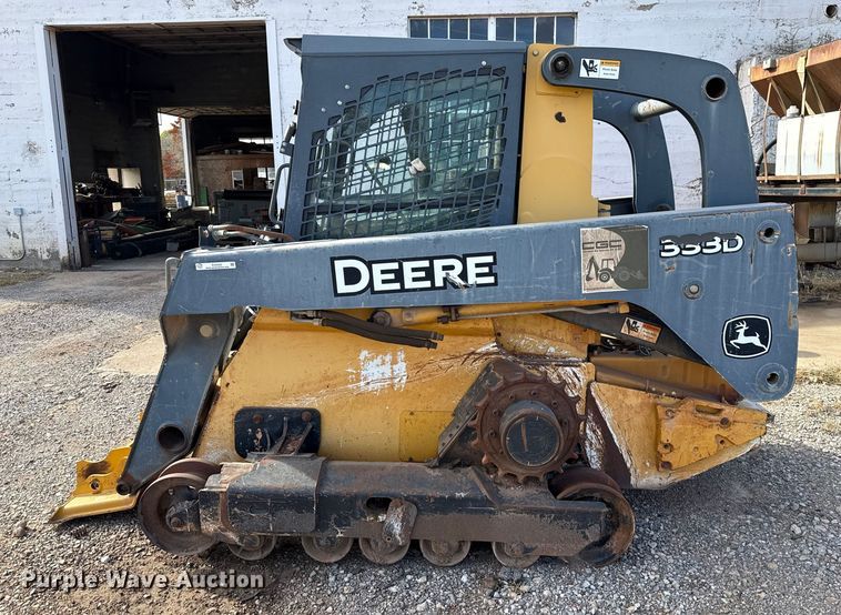 image for item EU5422 2011 John Deere 333D tracked skid steer loader