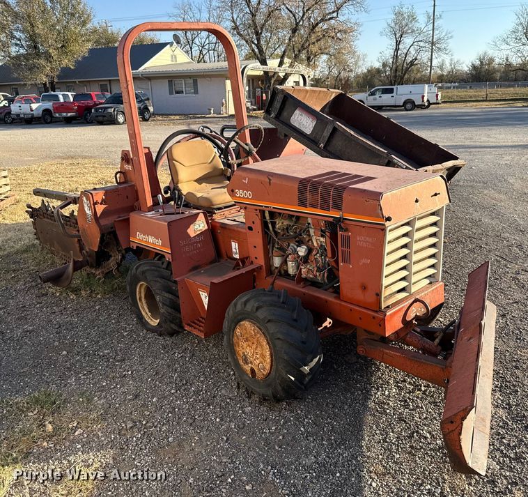 image for item EU5425 1995 Ditch Witch 3500DDLSB trencher