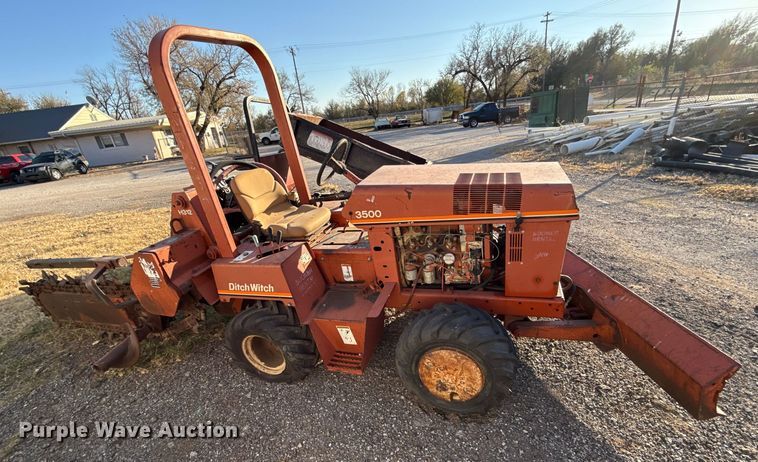 image for item EU5425 1995 Ditch Witch 3500DDLSB trencher