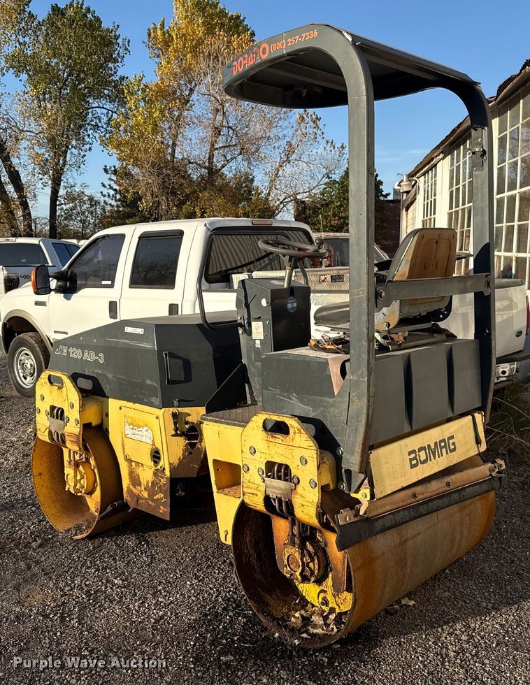 image for item EU5427 2004 Bomag BW 120 AD-3 double drum roller