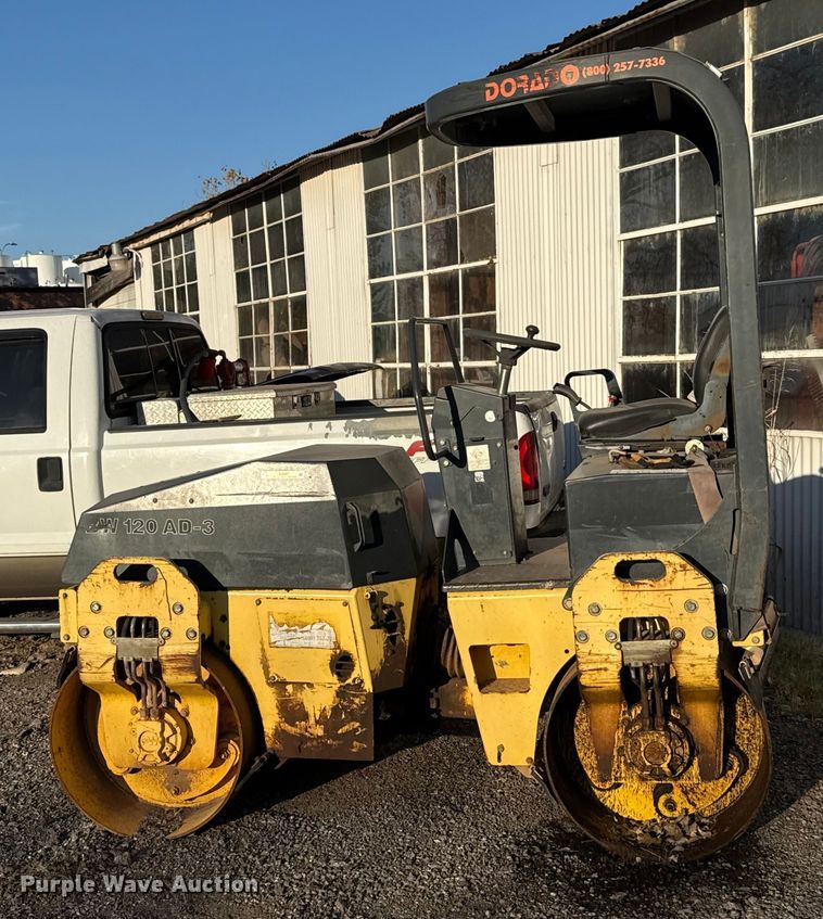 image for item EU5427 2004 Bomag BW 120 AD-3 double drum roller