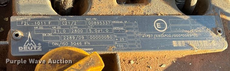 image for item EU5427 2004 Bomag BW 120 AD-3 double drum roller