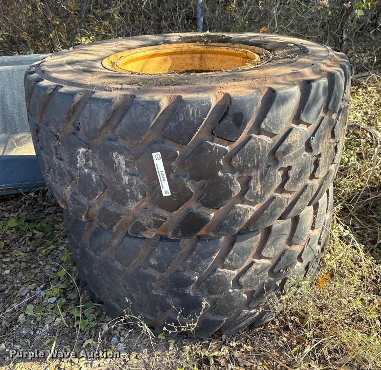 image for item EU5442 (2) Michelin XL D  tires and wheels