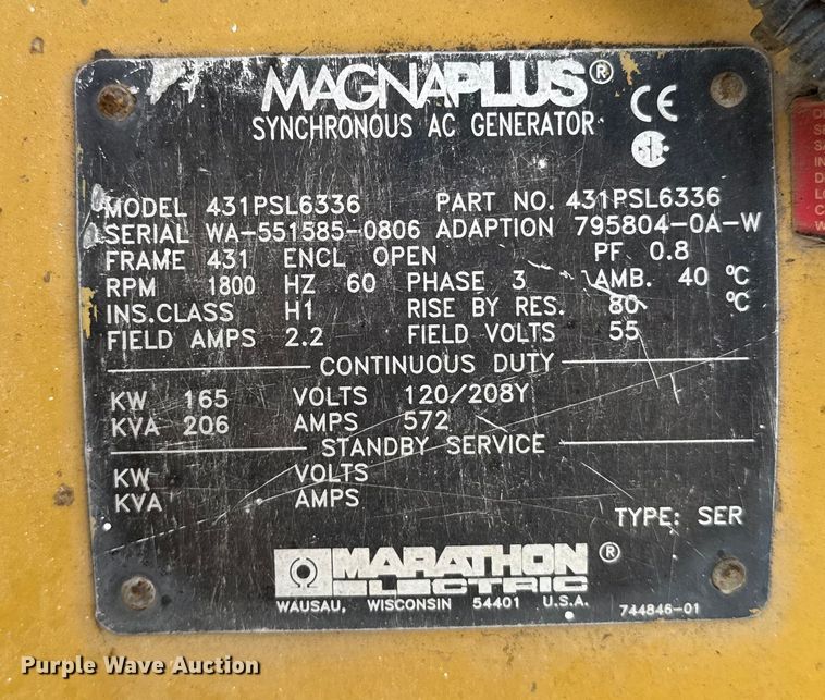 image for item EU6343 MagnaPlus 431PSL6336 generator
