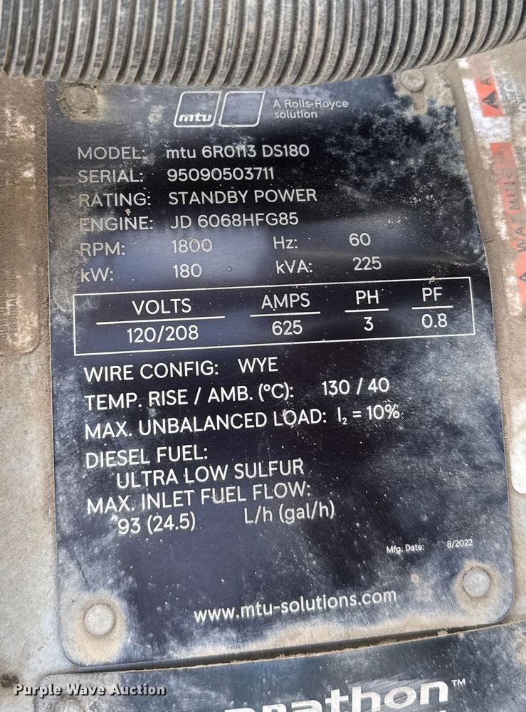 image for item EU6345 Marathon 431PSL6206 generator