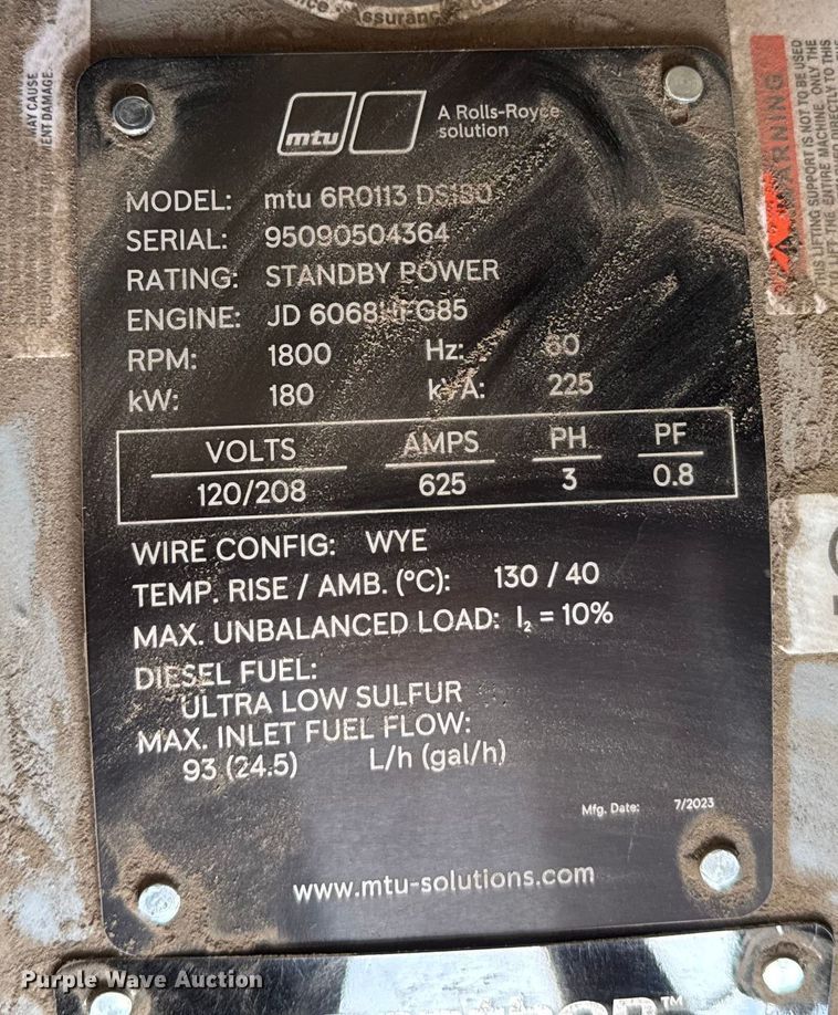 image for item EU6347 Marathon 431PSL6206 generator