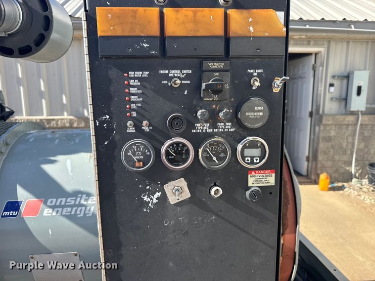 image for item EU6348 MTU Onsite Energy DP00180D6SPAK0574 generator