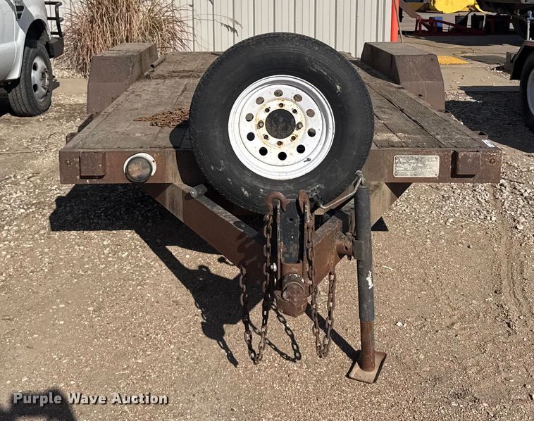 image for item EU6349 2008 Monarch utility trailer