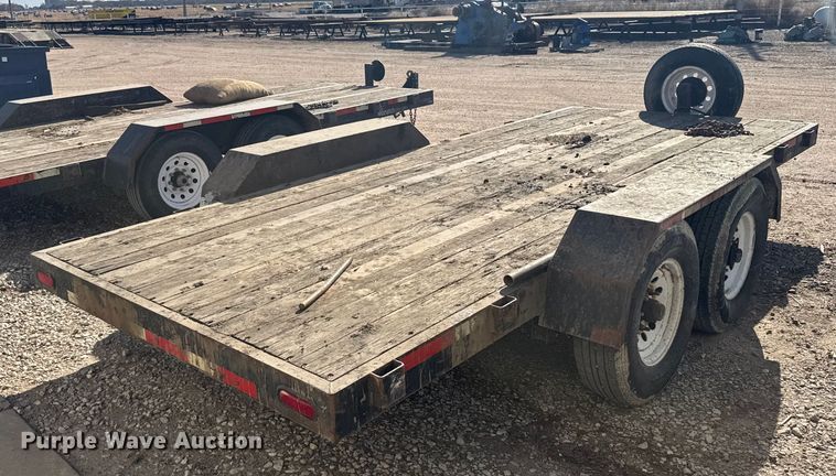 image for item EU6349 2008 Monarch utility trailer