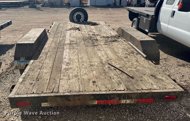 image for item EU6349 2008 Monarch utility trailer