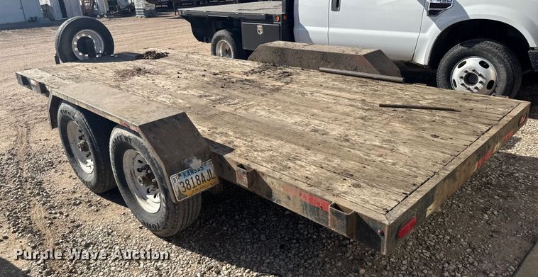 image for item EU6349 2008 Monarch utility trailer