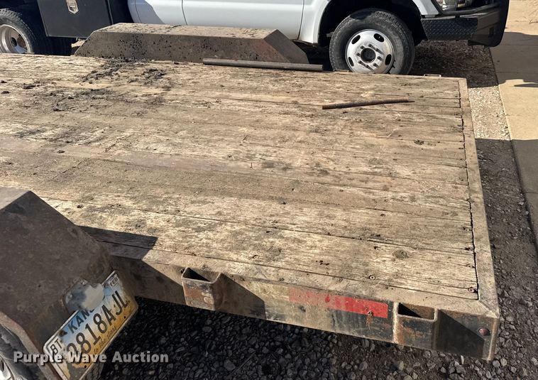 image for item EU6349 2008 Monarch utility trailer