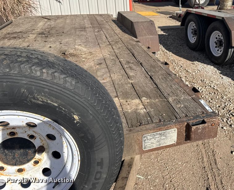 image for item EU6349 2008 Monarch utility trailer