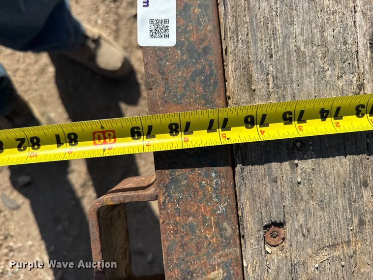 image for item EU6349 2008 Monarch utility trailer