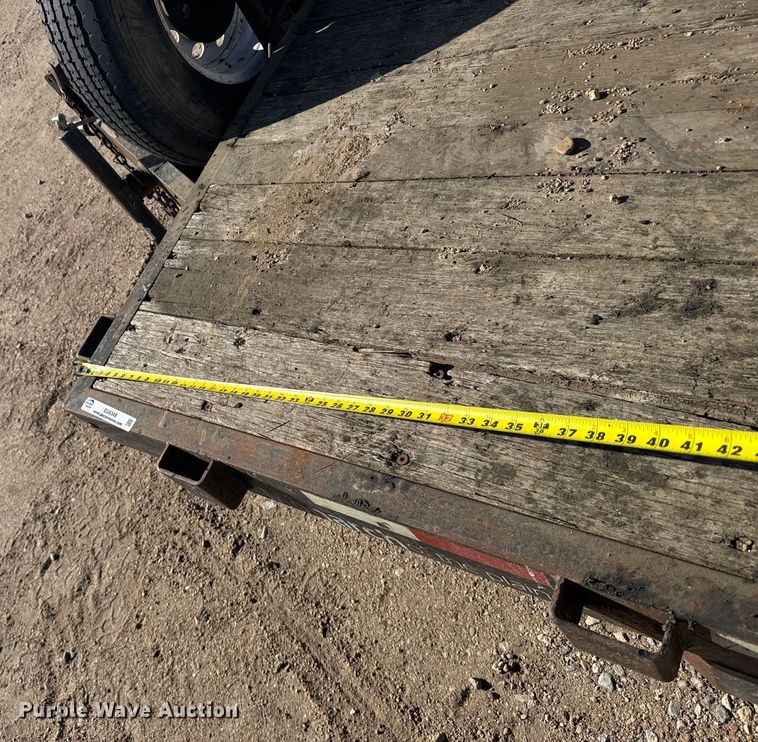 image for item EU6349 2008 Monarch utility trailer