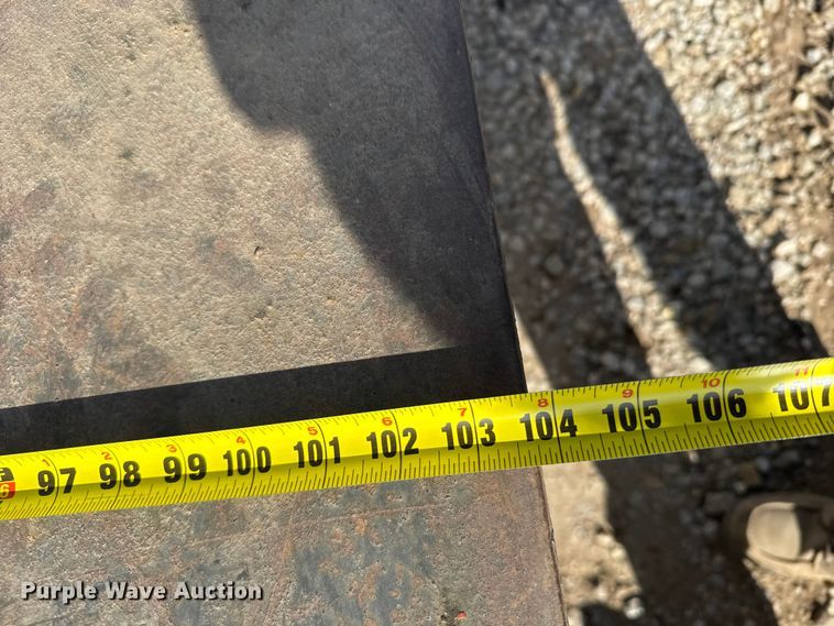 image for item EU6349 2008 Monarch utility trailer