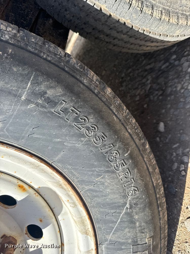 image for item EU6349 2008 Monarch utility trailer