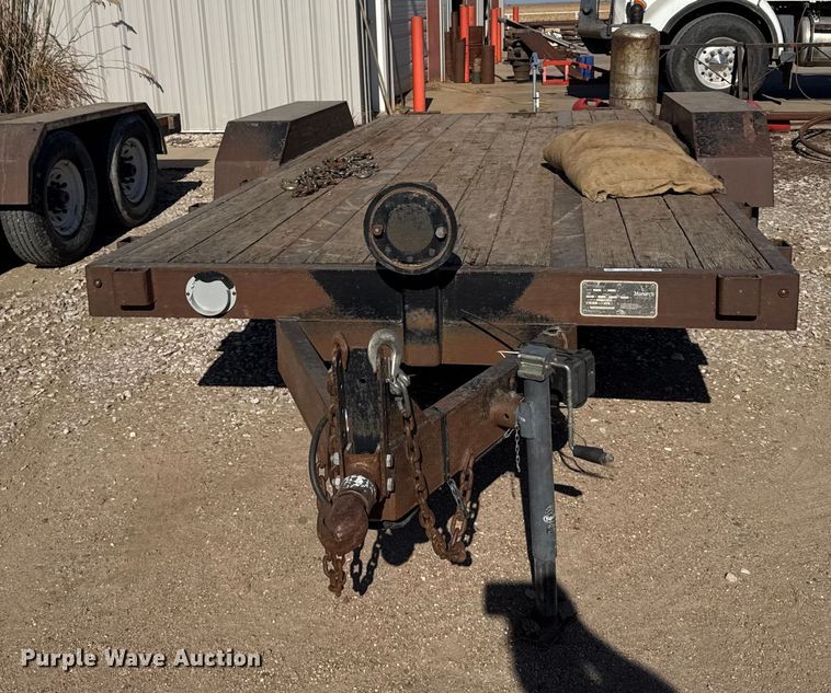 image for item EU6350 2008 Monarch utility trailer