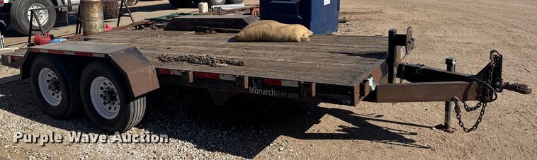 image for item EU6350 2008 Monarch utility trailer