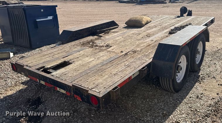 image for item EU6350 2008 Monarch utility trailer