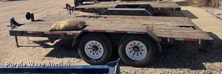 image for item EU6350 2008 Monarch utility trailer