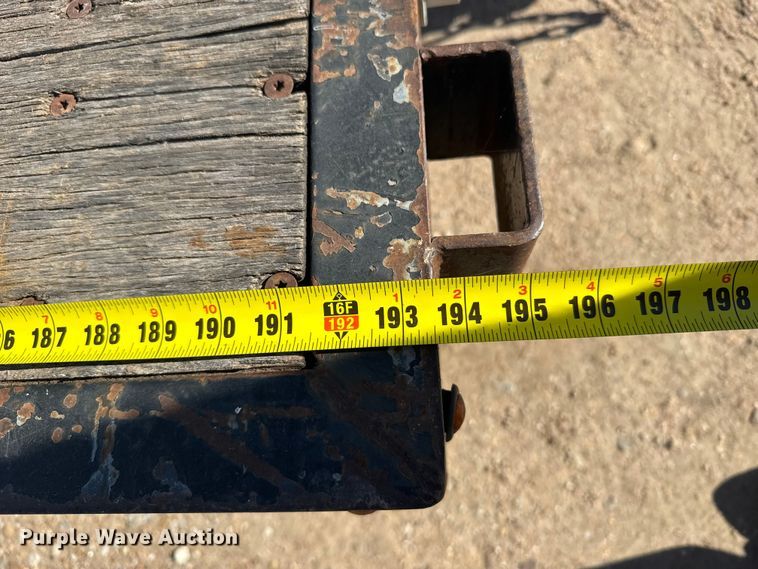 image for item EU6350 2008 Monarch utility trailer