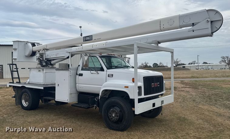 CAMIóN CON CANASTILLA 1999 GMC TEREX
