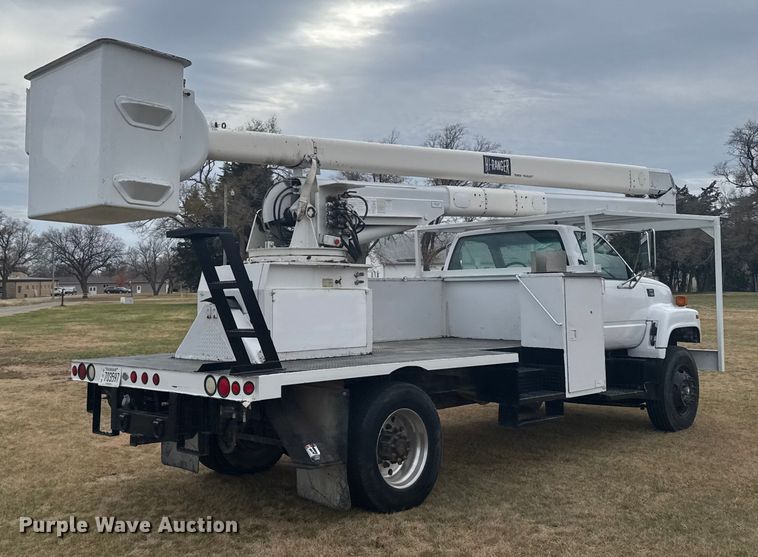 CAMIóN CON CANASTILLA 1999 GMC TEREX