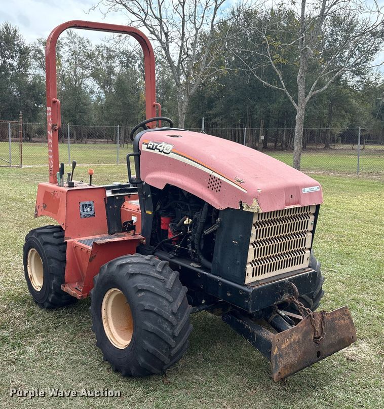 image for item EU7075 2010 Ditch Witch RT40 trencher