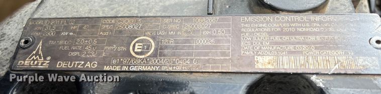 image for item EU7075 2010 Ditch Witch RT40 trencher