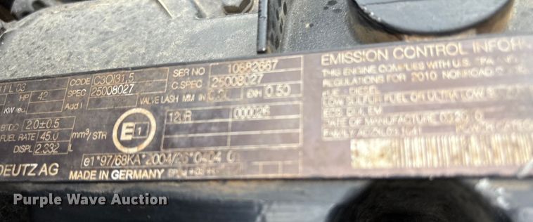 image for item EU7075 2010 Ditch Witch RT40 trencher