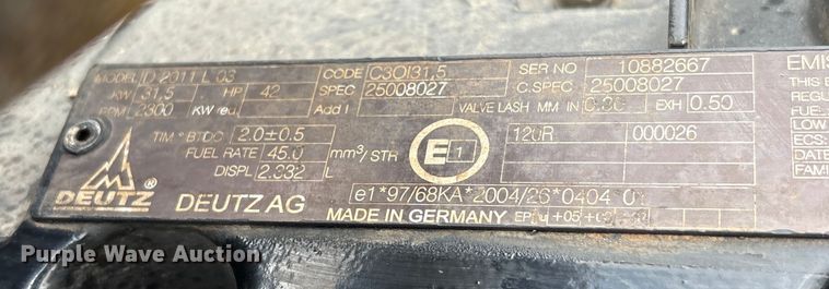 image for item EU7075 2010 Ditch Witch RT40 trencher