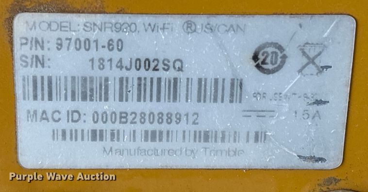 image for item EU7086 Trimble guidance system
