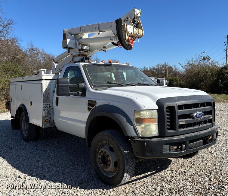 CAMIóN CON CANASTILLA 2008 FORD ALTEC