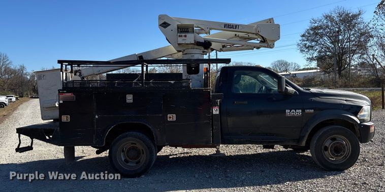image for item EV3288 2016 RAM 5500 bucket truck