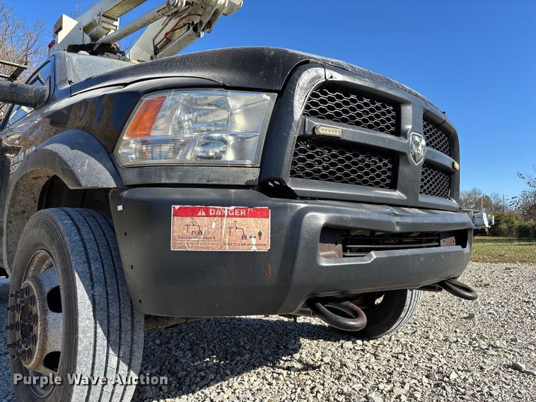 image for item EV3288 2016 RAM 5500 bucket truck