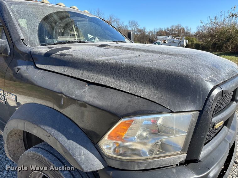 image for item EV3288 2016 RAM 5500 bucket truck