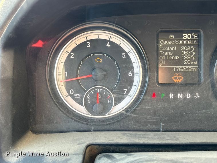 image for item EV3288 2016 RAM 5500 bucket truck