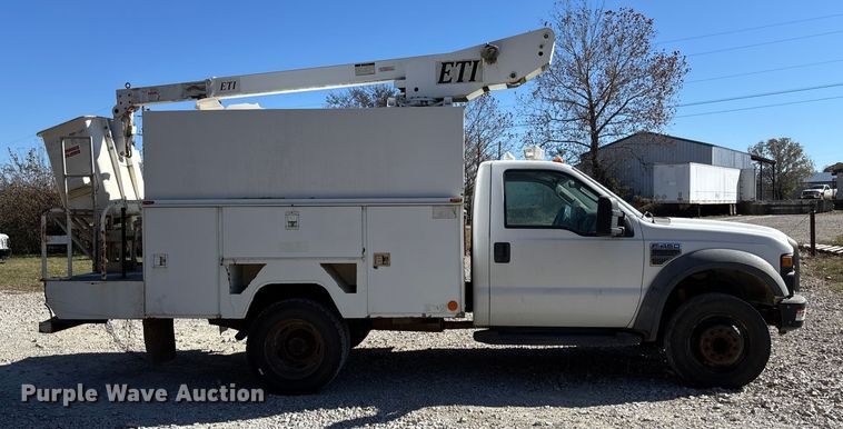 CAMIóN CON CANASTILLA 2008 FORD ETI